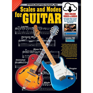 Progressive Scales & Modes Book/Online Video & Audio 69058 at Anthony's Music Retail, Music Lesson & Repair NSW