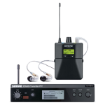 Shure PSM300 Wireless Stereo Personal Monitor System with SE215CL Earphones (J10 Frequency Band (584-608 MHz) at Anthony's Music Retail, Music Lesson & Repair NSW