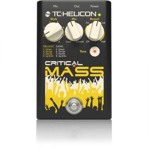 TC Helicon Critical Mass Choir Reverb & Tone Pedal at Anthony's Music Retail, Music Lesson & Repair NSW