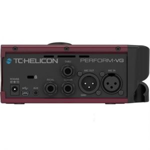 TC Helicon Perform VG Burgundy Vocal & Acoustic Guitar FX Unit at Anthony's Music Retail, Music Lesson & Repair NSW