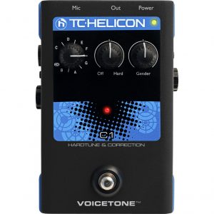 TC Helicon VoiceTone C1 Hard-Tune & at Anthony's Music Retail, Music Lesson & Repair NSW Correction Pedal