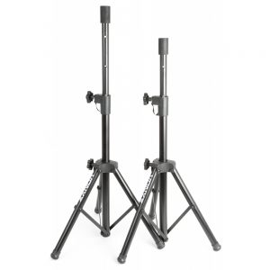 Vonyx 180553 Compact Speaker Stand Pair at Anthony's Music Retail, Music Lesson & Repair NSW