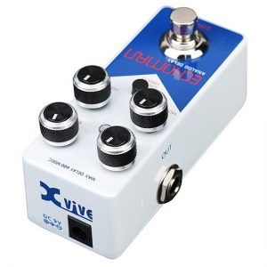 Xvive V21 Echoman Delay Pedal w/ MN3005 Bucket Brigade Chip at Anthony's Music Retail, Music Lesson & Repair NSW