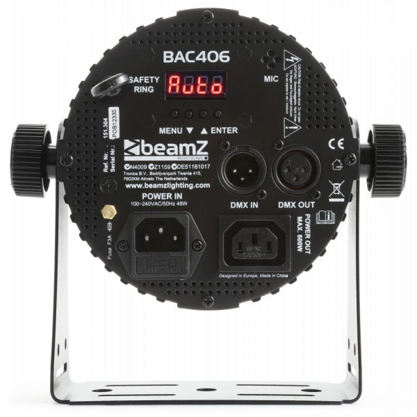 Beamz BAC406 LED Parcan Light at Anthony's Music Retail, Music Lesson & Repair NSW