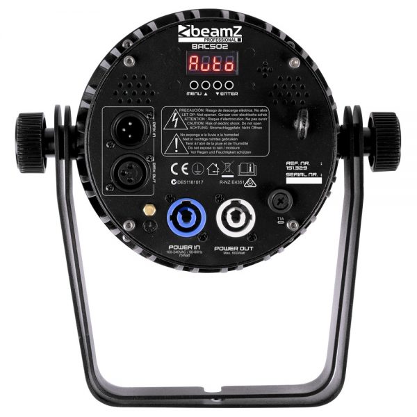 Beamz BAC500 7x14W 7-in-1 LED Parcan Light at Anthony's Music Retail, Music Lesson & Repair NSW