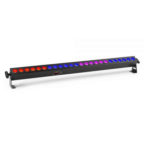 Beamz BBB243 LED Bar 24 x 3W RGB Battery DMX IRC Light at Anthony's Music Retail, Music Lesson & Repair NSW