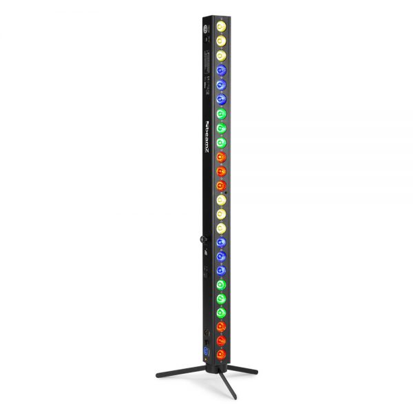 Beamz BBB243 LED Bar 24 x 3W RGB Battery DMX IRC Light at Anthony's Music Retail, Music Lesson & Repair NSW