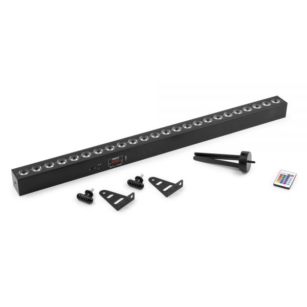 Beamz BBB243 LED Bar 24 x 3W RGB Battery DMX IRC Light at Anthony's Music Retail, Music Lesson & Repair NSW