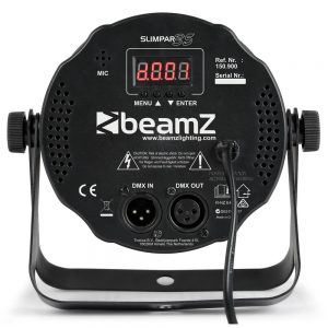 Beamz Slimpar 35 12x3W LED Parcan with IRC Light at Anthony's Music Retail, Music Lesson & Repair NSW