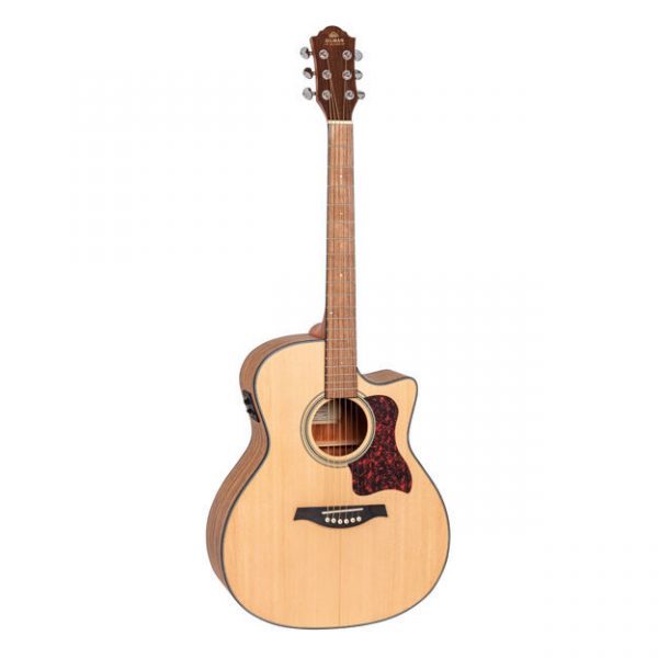 Gilman GOM10CE Orchestra Acoustic Guitar w/Pickup  at Anthony's Music Retail, Music Lesson & Repair NSW