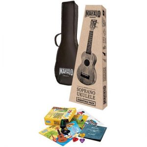 Mahalo MJ3TBRK Java Series Tenor Ukulele w/Essentials Accessory Pack at Anthony's Music Retail, Music Lesson & Repair NSW