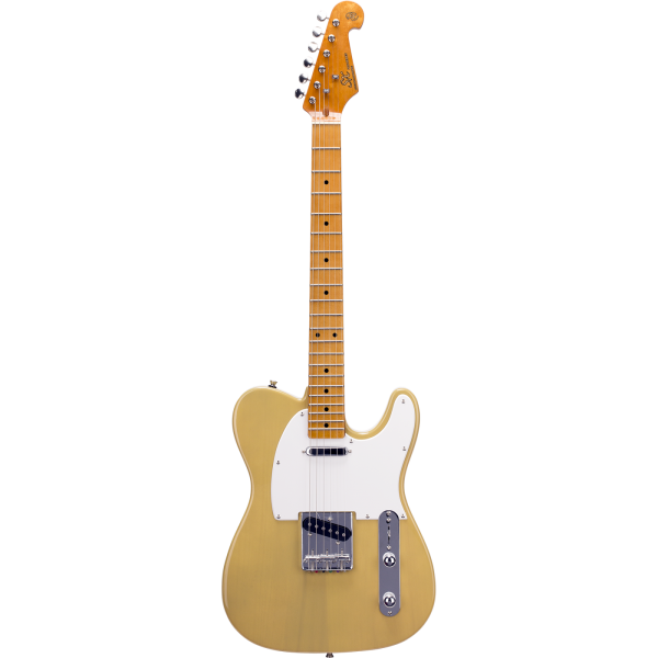 SX VET50BSB Vintage T Style Electric Guitar Butterscotch Blonde w/Bag  at Anthony's Music Retail, Music Lesson & Repair NSW