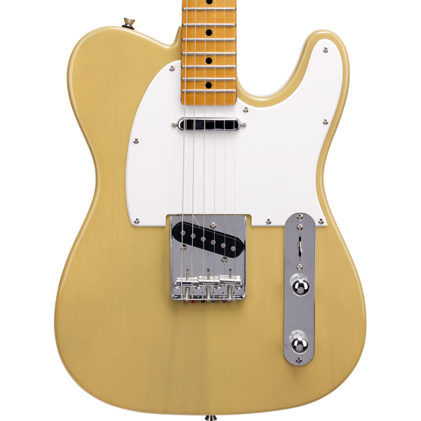  SX VET50BSB Vintage T Style Electric Guitar Butterscotch Blonde w/Bag  at Anthony's Music Retail, Music Lesson & Repair NSW