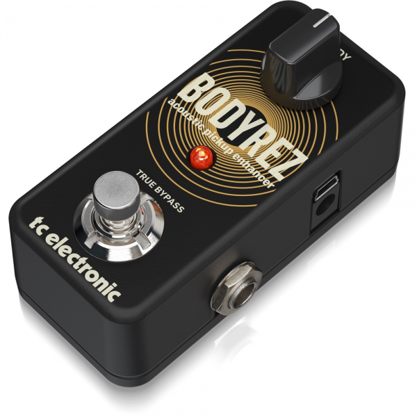TC Electronic BodyRez Acoustic Pickup Enhancer Pedal at Anthony's Music Retail, Music Lesson & Repair NSW
