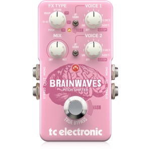 TC Electronic Brainwaves Pitch Shifter w/Mash Footswitch at Anthony's Music Retail, Music Lesson & Repair NSW