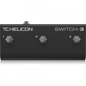 TC Helicon Switch-3 Footswitch for Vocal Effects at Anthony's Music Retail, Music Lesson & Repair NSW