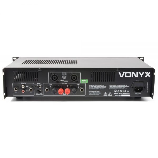 Vonyx VXA-2000 Power Amplifier 2 x 1000W at Anthony's Music Retail, Music Lesson & Repair NSW