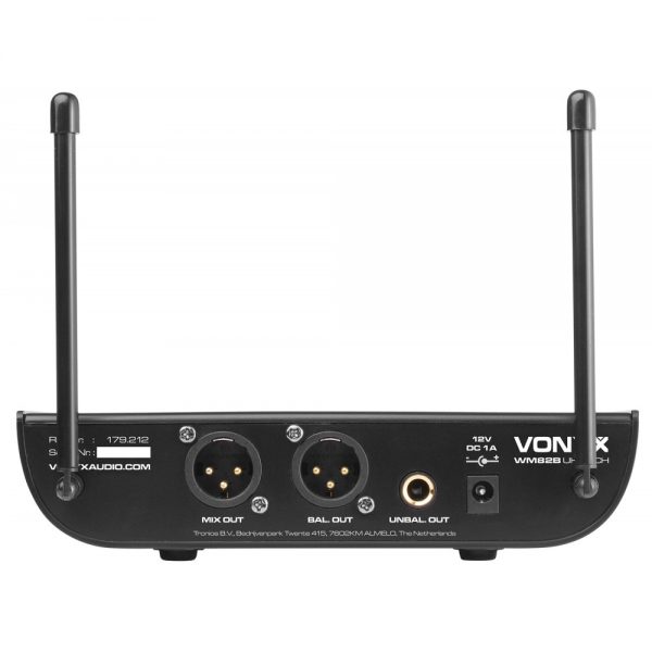 Vonyx WM82 Dual Wireless Handheld Microphone System at Anthony's Music Retail, Music Lesson & Repair NSW