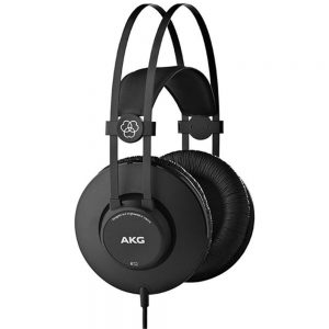 AKG K52 Closed-Back Headphones for Live Sound Monitoring & Recording Studios at Anthony's Music Retail, Music Lesson & Repair NSW