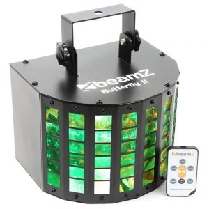 Beamz BUTTERFLY-II LED DJ Effect Light at Anthony's Music Retail, Music Lesson & Repair NSW