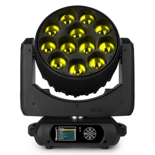Beamz MHL1240 Moving Head Light Zoom 12x40W at Anthony's Music Retail, Music Lesson & Repair NSW