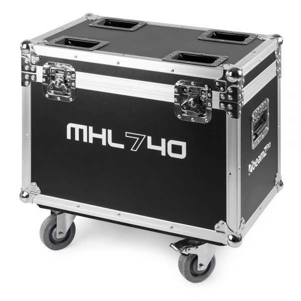 Beamz MHL740 Moving Heads Light Zoom 7x40W with Flightcase at Anthony's Music Retail, Music Lesson & Repair NSW