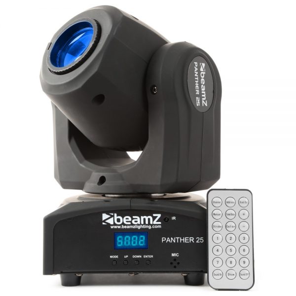 Beamz Panther 25 LED Moving Head Spot Light at Anthony's Music Retail, Music Lesson & Repair NSW