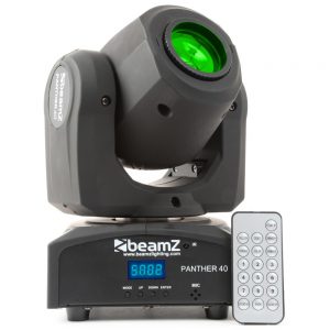 Beamz Panther-40 Led Spot Moving Head IRC Light at Anthony's Music Retail, Music Lesson & Repair NSW
