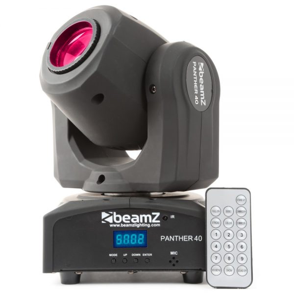 Beamz Panther-40 Led Spot Moving Head IRC Light at Anthony's Music Retail, Music Lesson & Repair NSW