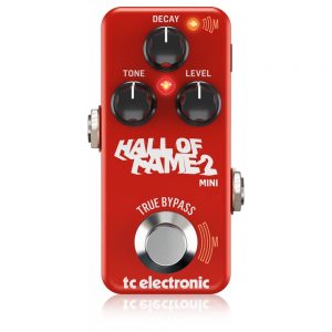 TC Electronic Hall of Fame 2 Mini Reverb Pedal at Anthony's Music Retail, Music Lesson & Repair NSW