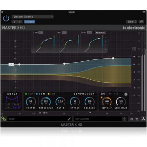 TC Electronic MASTER X HD Multiband Dynamics Plug-In w/ Desktop Interface at Anthony's Music Retail, Music Lesson & Repair NSW