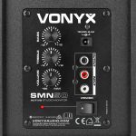 Vonyx SMN50B 5 Inch Studio Monitor Pair Black at Anthony's Music Retail, Music Lesson & Repair NSW