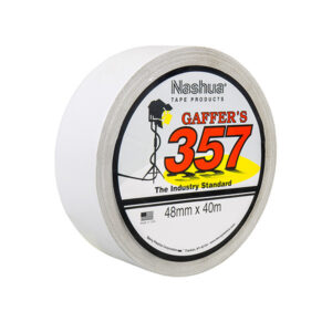 Nashua 357 Gaffer White 48mm X 40m at Anthony's Music - Retail, Music Lesson and Repair NSW