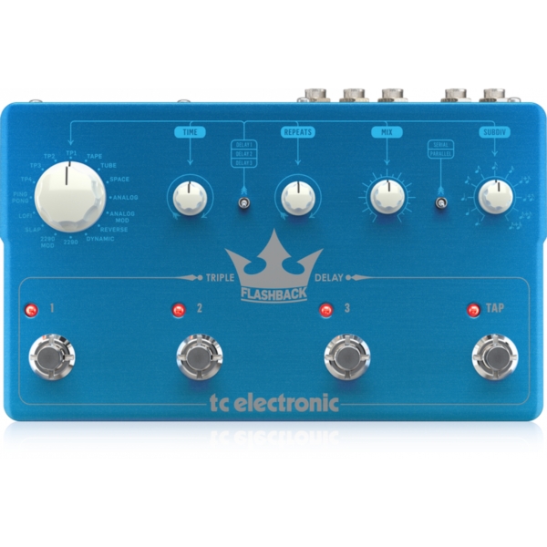 TC Electronic Flashback Triple Delay Pedal w/ Built-In Tone Prints  at Anthony's Music - Retail, Music Lesson and Repair NSW