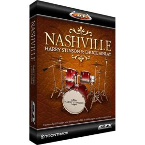 Toontrack Nashville Ezx Ezdrummer at Anthony's Music - Retail, Music Lesson and Repair NSW