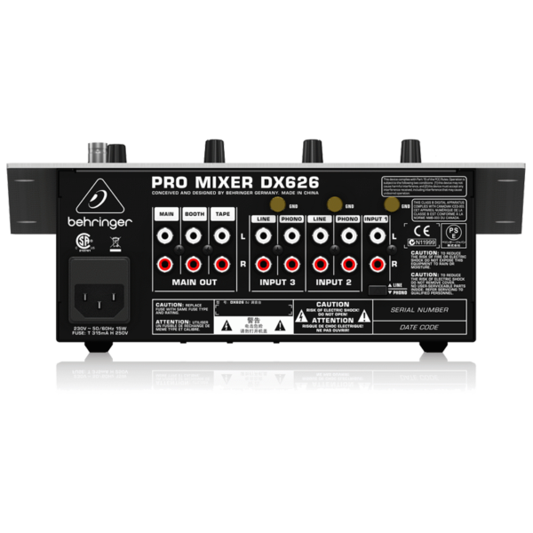 Behringer DX626 Pro DJ Mixer at Anthony's Music - Retail, Music Lesson and Repair NSW