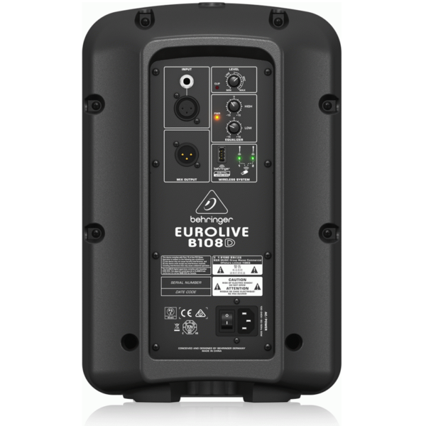 Behringer Eurolive B108D Active 8″ PA Speaker at Anthony's Music - Retail, Music Lesson and Repair NSW