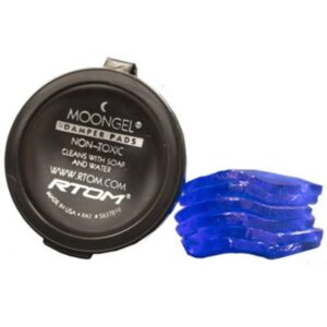MoonGel Damper Pads for Drums 6-Pack – Blue Moongel  at Anthony's Music - Retail, Music Lesson and Repair NSW