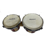 Promax BG78 Two Tone Wood Bongos 7″ & 8″ at Anthony's Music - Retail, Music Lesson and Repair NSW