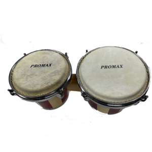 Promax BG78 Two Tone Wood Bongos 7″ & 8″ at Anthony's Music - Retail, Music Lesson and Repair NSW