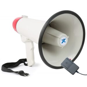 Vonyx MEG040 Megaphone 40 Watts with Siren and Microphone at Anthony's Music - Retail, Music Lesson and Repair NSW