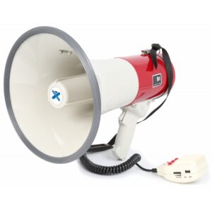 Vonyx MEG050 Megaphone 50 Watts with Siren at Anthony's Music - Retail, Music Lesson and Repair NSW