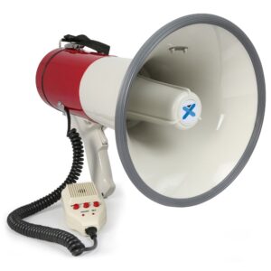 Vonyx MEG050 Megaphone 50 Watts with Siren  at Anthony's Music - Retail, Music Lesson and Repair NSW