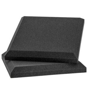 AVE ISOPAD 40cm x 40cm Acoustic Foam Panel Charcoal 10 Pack at Anthony's Music - Retail, Music Lesson and Repair NSW