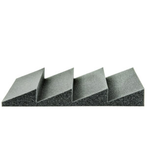 AVE ISOWEDGE 40cm x 40cm Acoustic Foam Wedge Panel Charcoal 10 Pack at Anthony's Music - Retail, Music Lesson and Repair NSW 