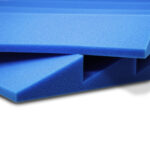 AVE ISOWEDGE-BL 40cm x 40cm Acoustic Foam Wedge Panel Blue 10 Pack at Anthony's Music - Retail, Music Lesson and Repair NSW