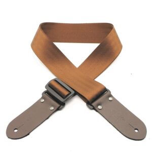 DSL Seat Belt Webbing Strap 2″ (Brown) at Anthony's Music - Retail, Music Lesson and Repair NSW