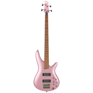 Ibanez SR300E PGM Electric 4 String Bass Pink Gold Metallic at Anthony's Music - Retail, Music Lesson and Repair NSW
