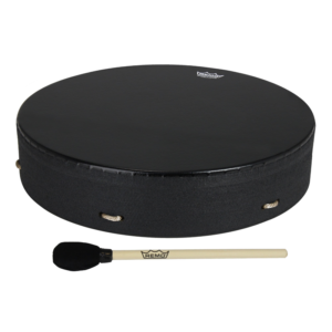 Remo E1-1316-BE 16″ Buffalo Drum Bahia Black at Anthony's Music - Retail, Music Lesson and Repair NSW