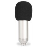 Vonyx CM400 Studio Condenser Microphone Silver  at Anthony's Music - Retail, Music Lesson and Repair NSW